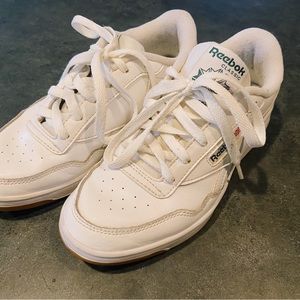 Reebok white sneakers